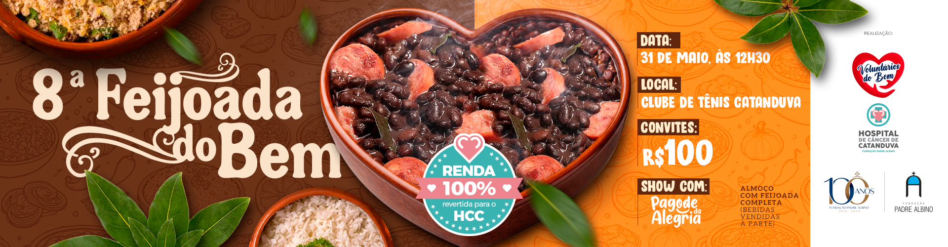 8ª feijoada do bem
