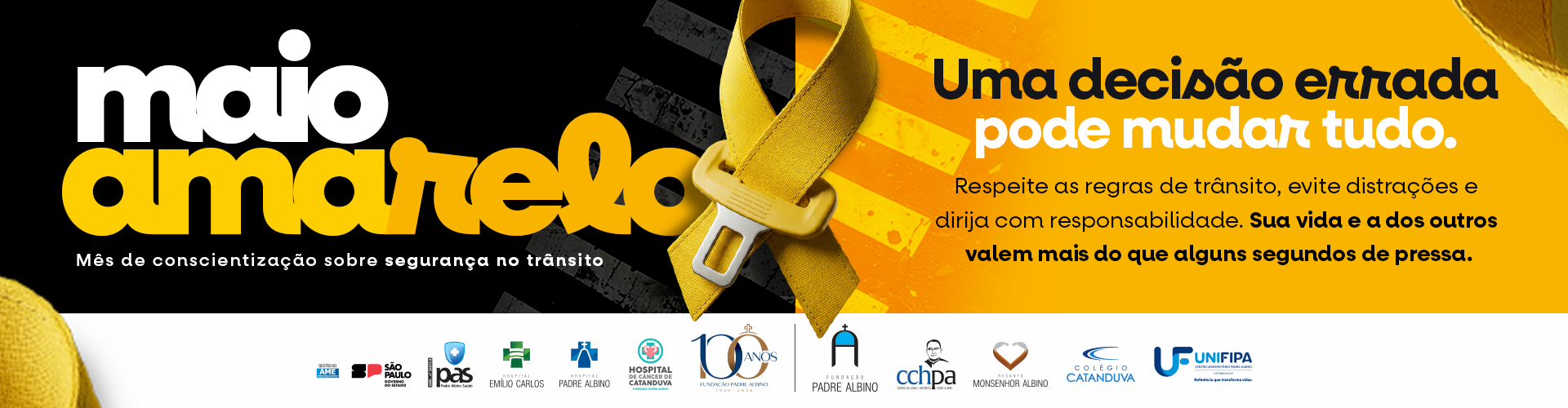 maio amarelo 2026