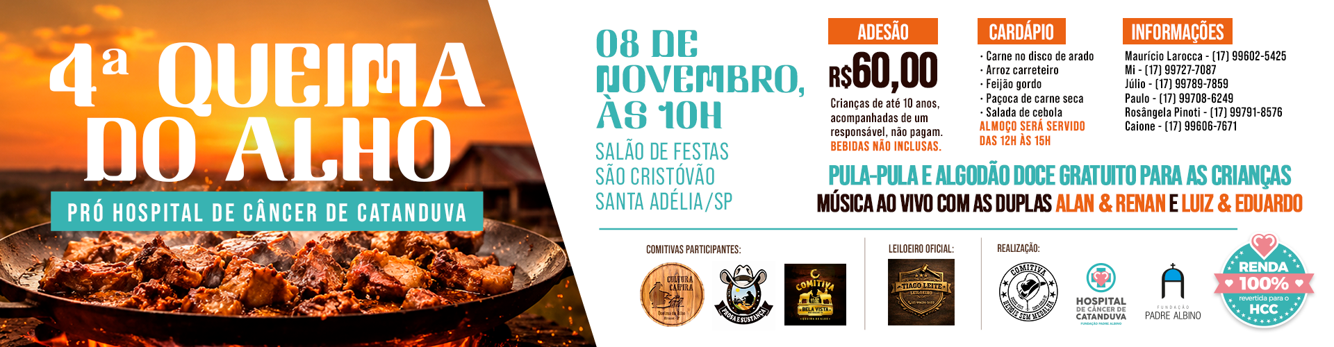 queima do alho st