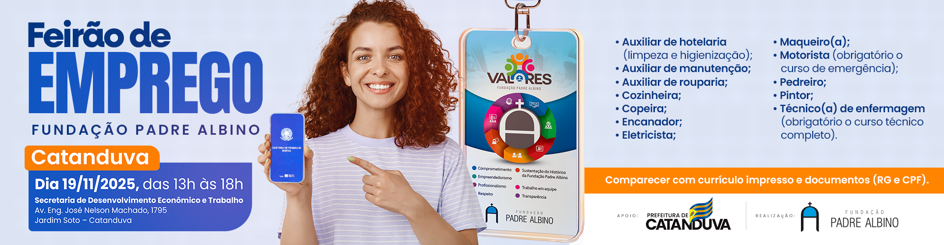 feirão de emprego em catanduva